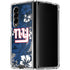 NFL New York Giants Tropical Print Galaxy Z Fold4 5G Clear Case