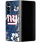 NFL New York Giants Tropical Print Galaxy Z Fold4 5G Skin