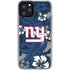 NFL New York Giants Tropical Print iPhone 11 Pro Clear Case