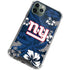 NFL New York Giants Tropical Print iPhone 12 Pro Clear Case