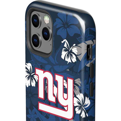 NFL New York Giants Tropical Print iPhone 12 Pro Max Impact Case