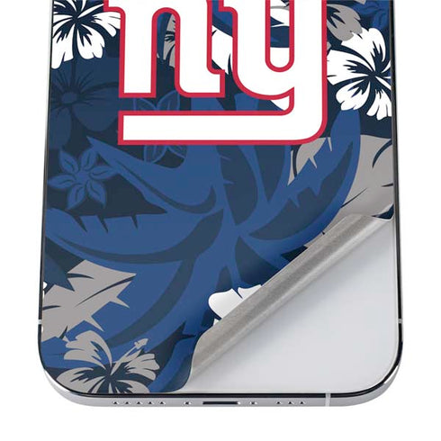 NFL New York Giants Tropical Print iPhone 12 Pro Max Skin