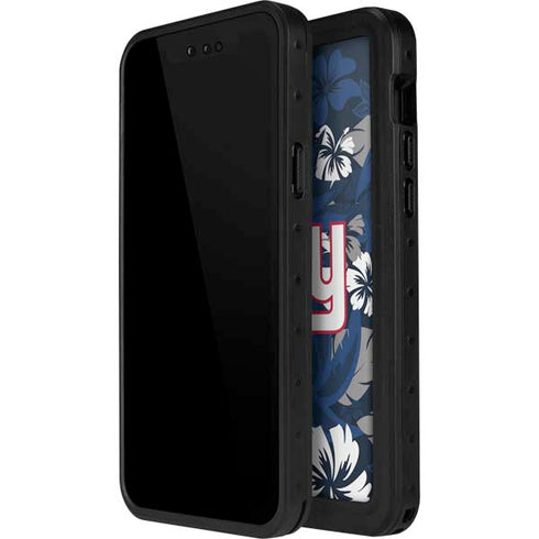 NFL New York Giants Tropical Print iPhone 12 Pro Waterproof Case