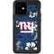 NFL New York Giants Tropical Print iPhone 12 Waterproof Case