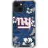 NFL New York Giants Tropical Print iPhone 13 Mini Clear Case