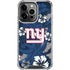 NFL New York Giants Tropical Print iPhone 13 Pro Clear Case