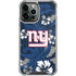 NFL New York Giants Tropical Print iPhone 13 Pro Max Clear Case