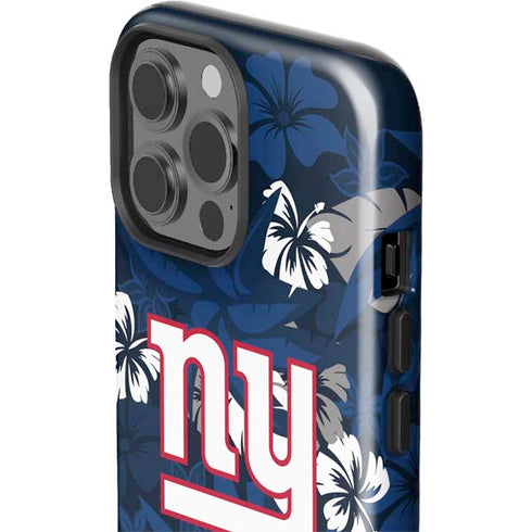 NFL New York Giants Tropical Print iPhone 13 Pro Max Impact Case