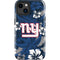 NFL New York Giants Tropical Print iPhone 14 Plus Impact Case