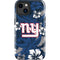 NFL New York Giants Tropical Print iPhone 15 Plus Impact Case