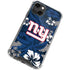 NFL New York Giants Tropical Print iPhone 15 Plus Clear Case