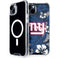 NFL New York Giants Tropical Print iPhone 15 Plus MagSafe Case