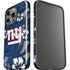 NFL New York Giants Tropical Print iPhone 15 Pro Impact Case