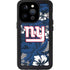 NFL New York Giants Tropical Print iPhone 14 Pro Waterproof Case
