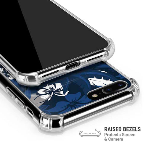 NFL New York Giants Tropical Print iPhone 7/8 Plus Clear Case