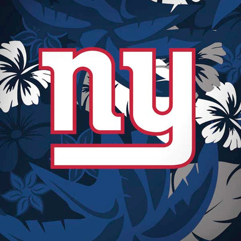 NFL New York Giants Tropical Print iPhone X Skin