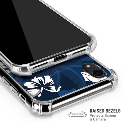 NFL New York Giants Tropical Print iPhone XR Clear Case