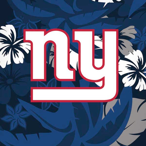 NFL New York Giants Tropical Print iPhone XR Skin