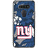 NFL New York Giants Tropical Print LG K51/Q51 Clear Case
