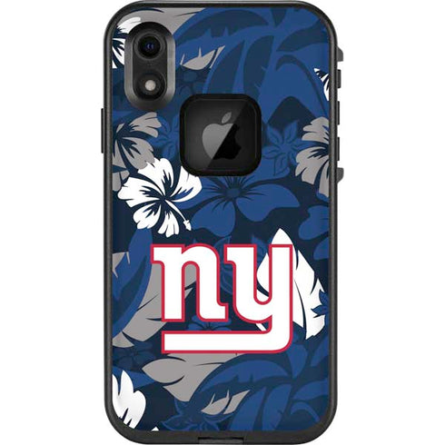 NFL New York Giants Tropical Print LifeProof Fre iPhone Skin