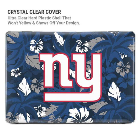 NFL New York Giants Tropical Print MacBook Pro 16in (2021-25) Case plus Skin