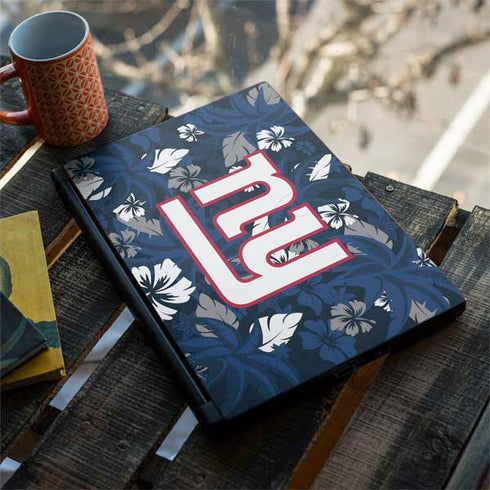 NFL New York Giants Tropical Print MSI GS65 Stealth Laptop Skin