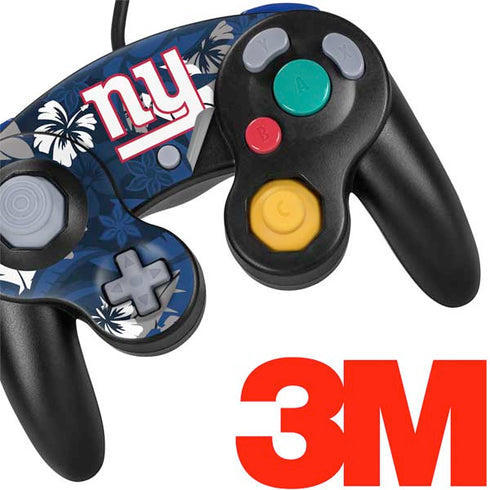 NFL New York Giants Tropical Print Nintendo GameCube Controller Skin