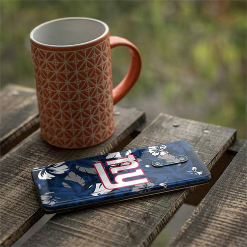 NFL New York Giants Tropical Print OnePlus 7 Pro Skin