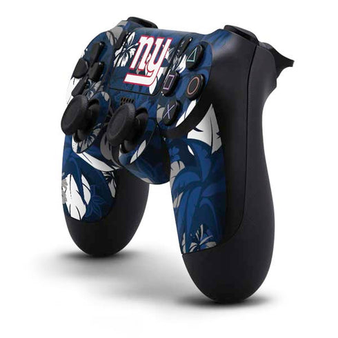 NFL New York Giants Tropical Print PS4 Controller Skin