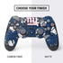 NFL New York Giants Tropical Print PS4 Controller Skin