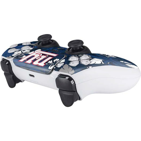 NFL New York Giants Tropical Print PS5 Controller Skin