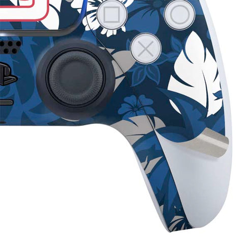 NFL New York Giants Tropical Print PS5 Slim Digital Edition Bundle Skin