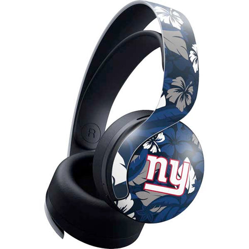 NFL New York Giants Tropical Print PULSE 3D Wireless Headset for PS5 Skin