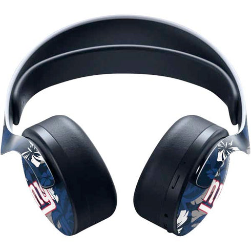 NFL New York Giants Tropical Print PULSE 3D Wireless Headset for PS5 Skin