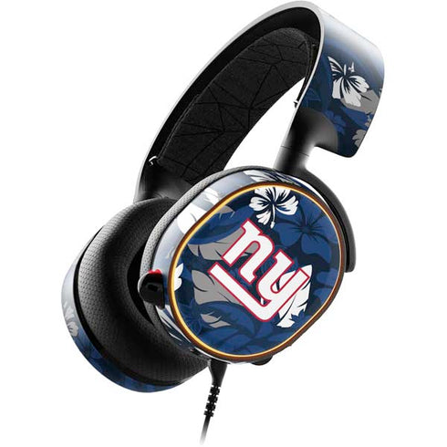 NFL New York Giants Tropical Print SteelSeries Arctis 5 Skin