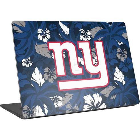 NFL New York Giants Tropical Print Surface Laptop 4 15in Skin