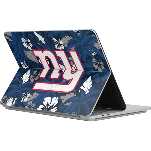 NFL New York Giants Tropical Print Surface Laptop Studio Skin