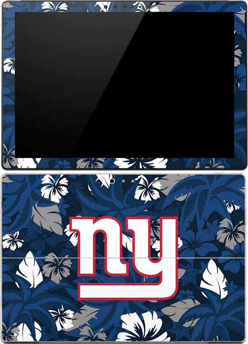 NFL New York Giants Tropical Print Surface Pro 4 Skin