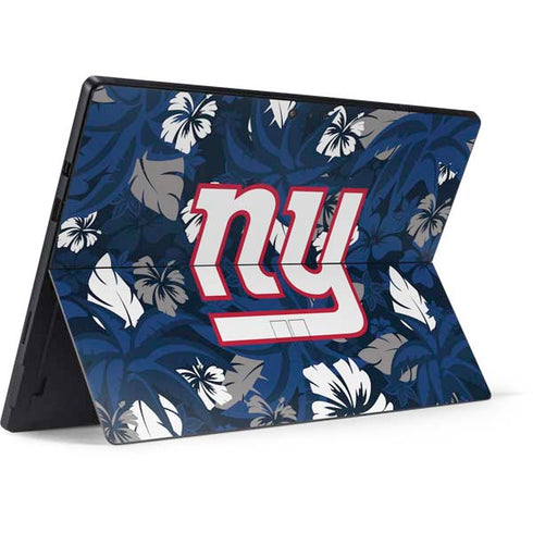 NFL New York Giants Tropical Print Surface Pro 6 Skin