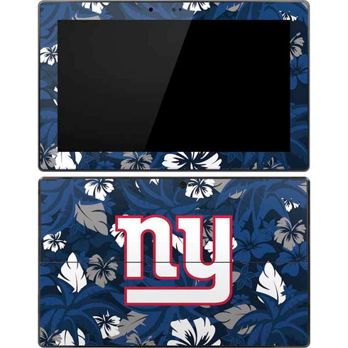 NFL New York Giants Tropical Print Surface Pro Tablet Skin
