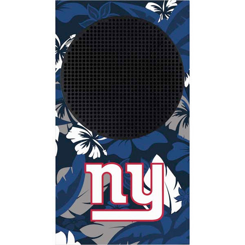 NFL New York Giants Tropical Print Xbox Series S Skins