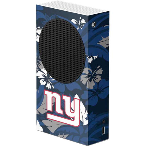 NFL New York Giants Tropical Print Xbox Series S Console Skin