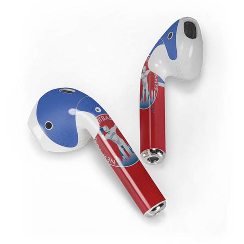 NFL New York Giants Vintage Apple AirPods Skin