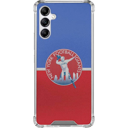 NFL New York Giants Vintage Galaxy A15 5G Clear Case