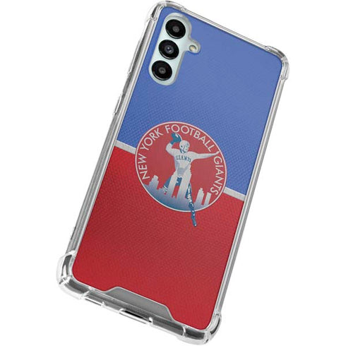 NFL New York Giants Vintage Galaxy A15 5G Clear Case