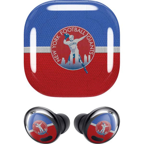 NFL New York Giants Vintage Galaxy Buds Pro Skin