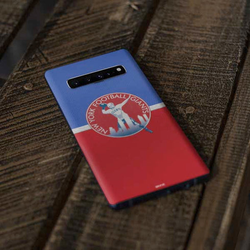NFL New York Giants Vintage Galaxy S10 Plus Skin