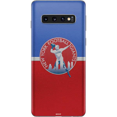 NFL New York Giants Vintage Galaxy S10 Skin