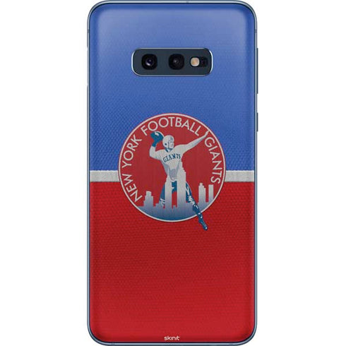 NFL New York Giants Vintage Galaxy S10e Skin