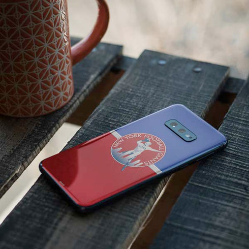 NFL New York Giants Vintage Galaxy S10e Skin